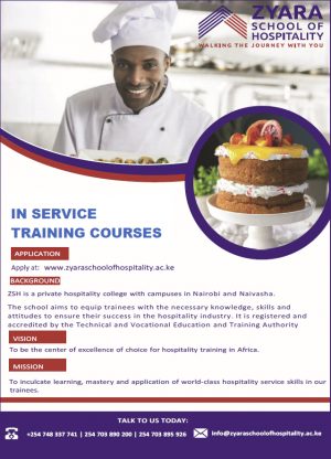 Zyara Short Courses flyer